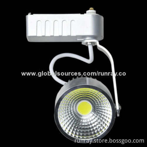 COB 10W LED Track Light, Epistar COB Chip, CE-marked, 3-year Warranty, 4 Lines China Factory